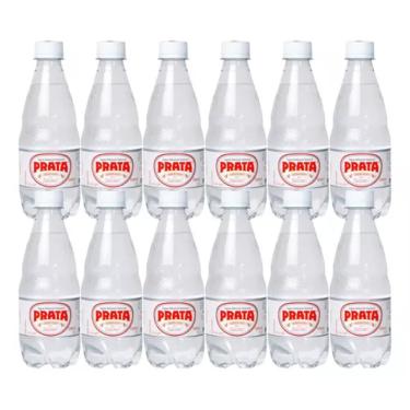 Imagem de ÁGUA MINERAL PRATA COM GÁS 370ML PACK C/12UNID