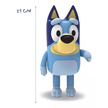 Imagem de Boneco Bluey Desenho Cãozinho 21 Cm Elka - 1249