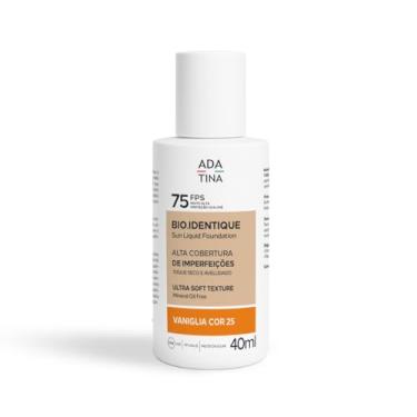 Imagem de Base Líquida Serum Anti-Melasma Bio Identique FPS 75 Ada Tina Trata manchas Melasma Rugas (Vaniglia 25) + Necessarie