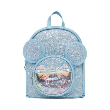 Imagem de Mochila De Princesa Com Lantejoulas Para Meninas, Mochila Escolar De D