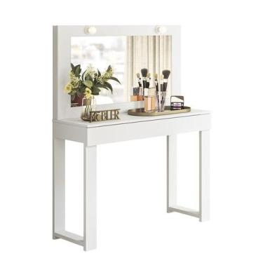 Imagem de Penteadeira Camarim Gala 1 Gaveta e Soquetes Para Lâmpadas - Mobler, B