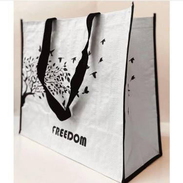 Imagem de Bolsa Ecobag Sacola De Ombro Compras Reutilizavel