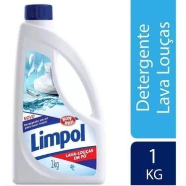 Imagem de Limpol Sabão Lava Louças para Máquina em Pó 1 Kg Quantidade:3 Unidades