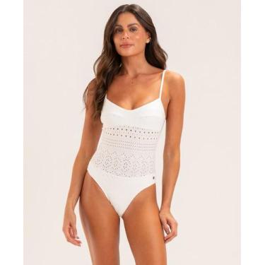 Imagem de Maiô Bustiê em Laise - APNEIA, Off white, M