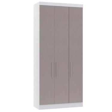 Imagem de Guarda Roupa Modulado 101,50cm 3 Portas Alpes Luciane Moveis