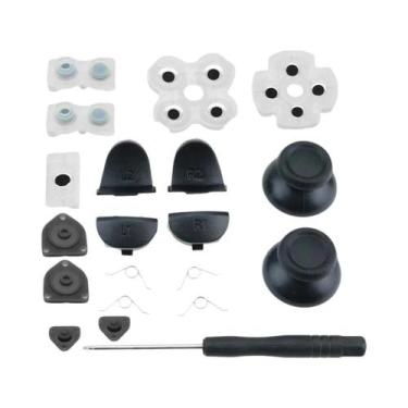 Imagem de Kit De Upgrade Para Controle PS4 JCD JDM-001: Joysticks Analógicos 3D 
