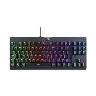 Imagem de Teclado USB Gamer Mecânico Redragon Dark Avenger - RGB - Switch Outemu Red - ABNT2 - K568RGB-2 RED-Unissex