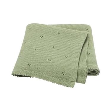 Imagem de Cobertores De Algodão Super Macios Para Bebês 90x70cm, Mantas De Tricô