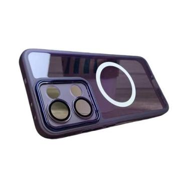 Imagem de Capa De Telefone Magnética Transparente Em TPU Macio Para a Série MOTO