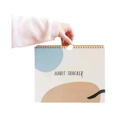 Imagem de Calendário Motivacional Semanal Não Datado De 12 Meses Para Rastreamen