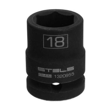 Imagem de Soquete de impacto sextavado cromo molibdenio 18mm 1pc stels