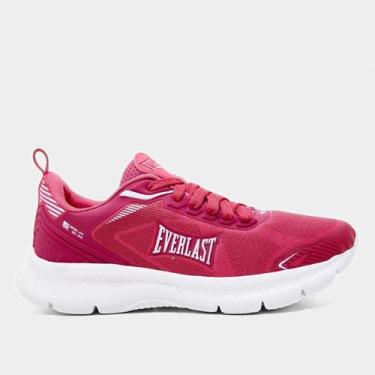 Imagem de Tênis Everlast Vênus II Feminino, Rosa, Branco, 37
