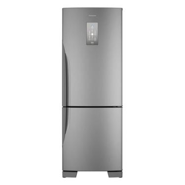Imagem de Refrigerador Bottom Freezer Inverter Panasonic de 02 Portas Frost Free com 511 Litros Aço Escovado - NR-BB71PV7X