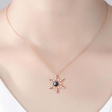 Imagem de Colar Frozen Projeta Te Amo 100 Idioma Presente Namorada Mãe - Jewelry