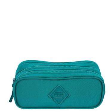 Imagem de Estojo 3 Compartimentos Crinkle Verde - Jade - Sestini, Verde