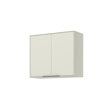 Imagem de Armário Aéreo 02 Portas 80cm Fineze C658 Areia HP - Henn