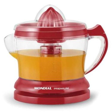 Imagem de Espremedor De Frutas Mondial E-23 1,25 Litros Vermelho 127v, 110V