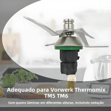 Imagem de Lâmina para lâminas de liquidificador de substituição Thermomix TM5 TM