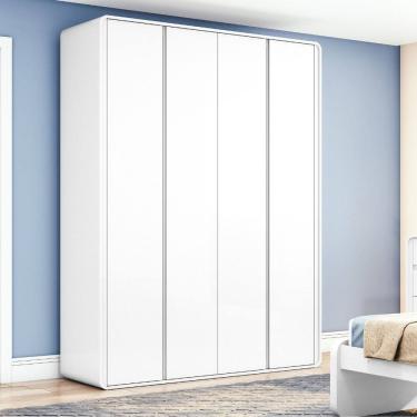 Imagem de Guarda Roupa Casal 4 Portas em MDF Loop II Lopas