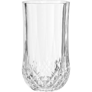 Imagem de JOGO 6 COPOS ÁGUA DRINK ALTO HOME&CO VIDRO 320ml 13x7x7cm TRANSPARENTE