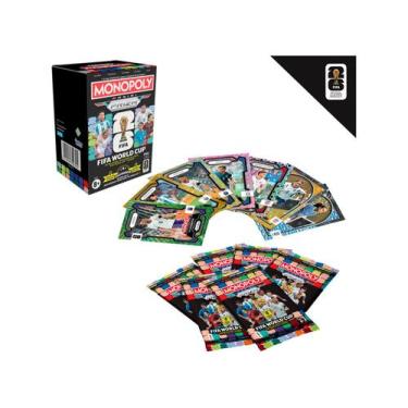 Imagem de Jogo Monopoly Panini Prizm: Caixa Booster - Copa do Mundo FIFA 2026 Ha