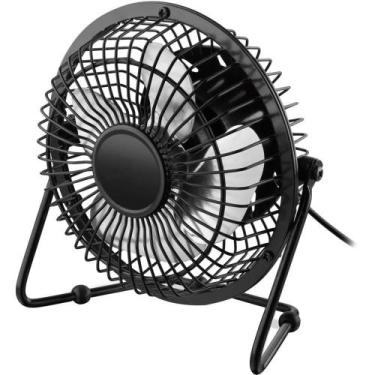 Imagem de Ventilador De Mesa USB Uso Pessoal Com Rotação De 360 Graus Silencioso
