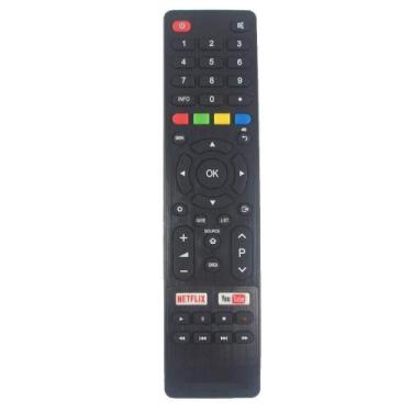 Imagem de Controle Remoto para TV Philco Smart 4k com Teclas Netflix Youtube Gin