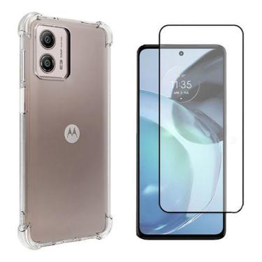 Imagem de Kit Capa Capinha Para Moto G53 5g Anti Impacto + Película 3d - noBrand