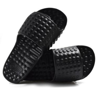 Imagem de Chinelo Slide Unissex Adidas Adissage, Preto, 44/45