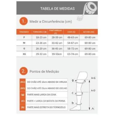Imagem de Meia Ultraline 20-30mmHg 3/4 Bege - VENOSAN