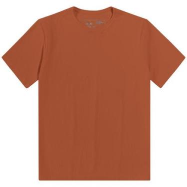 Imagem de Camiseta básica masculina, manga curta, 73860, hangar 33, G, Laranja