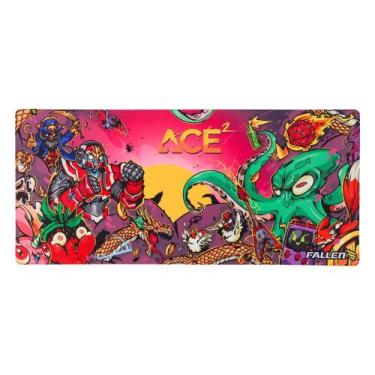 Imagem de Mousepad Gamer Fallen Ace2 - Estendido (90x40) - Speed+