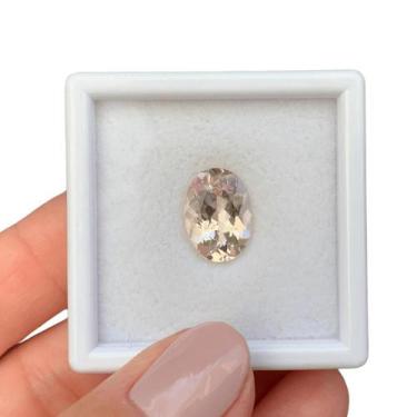 Imagem de Morganita Peachy Oval 4,80ct - ENE2ESE