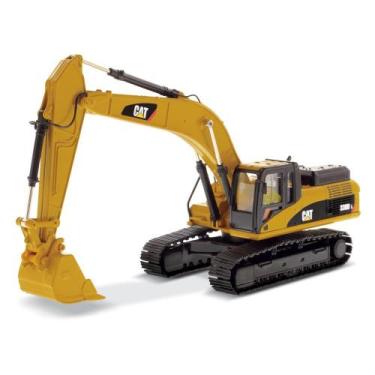 Imagem de Miniatura Escavadeira Hidraulica Cat D6T 1/50 Metal, Amarelo