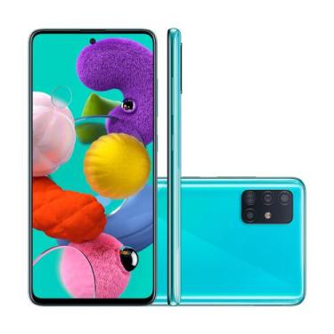 Imagem de Smartphone Samsung A51 128Gb 4Gb Ram Azul A515F Dual Sim
