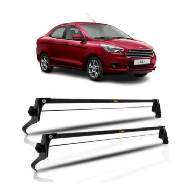 Imagem de Rack de Teto Bagageiro Carro Ford Ka+ Sedan 14 a 21 4 Portas - VHIP