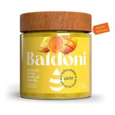 Imagem de Baldoni - Geleia De Frutas Com Mel - 270g - Frutas Amarelas