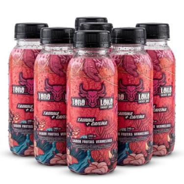 Imagem de Energético Toro Loko Energy Juice Frutas Vermelhas Original Sem Gás Ki