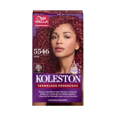 Imagem de Tintura Koleston Vermelho 5546 Amora.