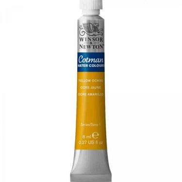 Imagem de Aquarela Cotman Winsor & Newton Tubo 744 Yellow Ochre 8ml