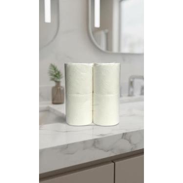 Imagem de Papel Higiênico Folha Dupla 8 Rolos - Alta Qualidade - Congratulations