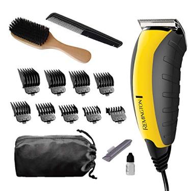 Imagem de Remington Kit de barbearia para homem com cortador de cabelo e aparador de barba praticamente indestrutível, 15 peças