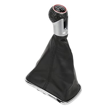 Imagem de Kit de manopla de câmbio de marcha, 5 velocidades/6 velocidades, alavanca de câmbio de marchas, alavanca de câmbio de marcha, capa de substituição para Mk4 Bora 1999-2004 (5 engrenagens)