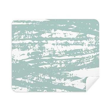Imagem de Pano de limpeza de tela de telefone com arte abstrata de tinta verde 2 peças tecido de camurça