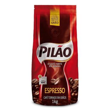 Imagem de Café Pilão Torrado Em Grãos Espresso 1 Kg