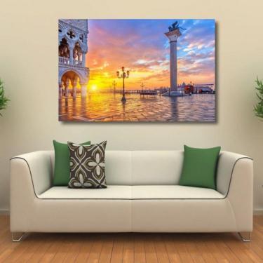 Imagem de Quadro Decorativo Paisagem Veneza - Tela em Tecido