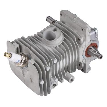 Imagem de Eixo de manivela de pistão de cilindro,kit de rolamento de pistão de cilindro de motor de 38 mm, cilindro do motor de motosserra substitui para motosserra MS170 MS180 018