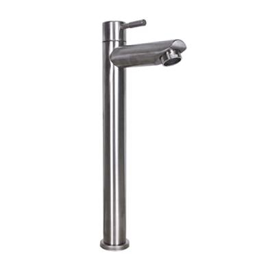 Imagem de Torneira Para Banheiro Denver Lavabo Alta Em Metal