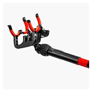 Imagem de Barraca de pesca Suporte de pesca de suporte de carbono suporte ultra-light e super-pesca de caixa de pesca halter de cadeira de pesca halter halter de travamento Suporte para vara de pescar