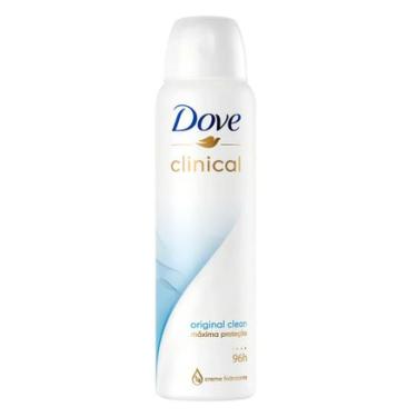 Imagem de Desodorante Aerosol Antitranspirante Dove Clinical Original Clean 150ml Dove